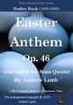 Easter Anthem, Op. 46 P.O.D cover